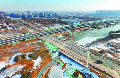 東南三環(huán)片區(qū)道路建設全力推進 工程管理取得顯著成效